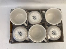 Set 6 TUXTON 9oz Eggshell Ceramic Restaurant Grade Diner Style Coffee Cup #16