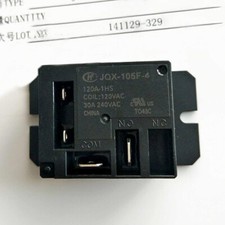 1PC JQX-105F-4-120A-1HS  AC120V Power Relay 30A 4Pins
