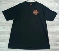 NEW Hot Leathers Bike Week Shirt XL Black Daytona Beach Bar Tour 2016 NWT