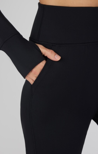 $78 Yogalicious Women’s Lux Nola Crossover Jogger - Black - Large -New With Tag - 第 3/6 張圖片
