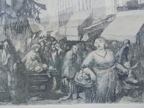 French market scene - Picture 3 of 3