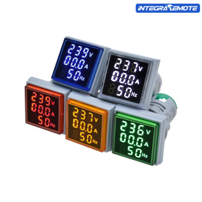Signal Digital Voltage Current Meter Indicator LED AC50-380V 0-100A +Transformer