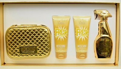 moschino fresh gold gift set
