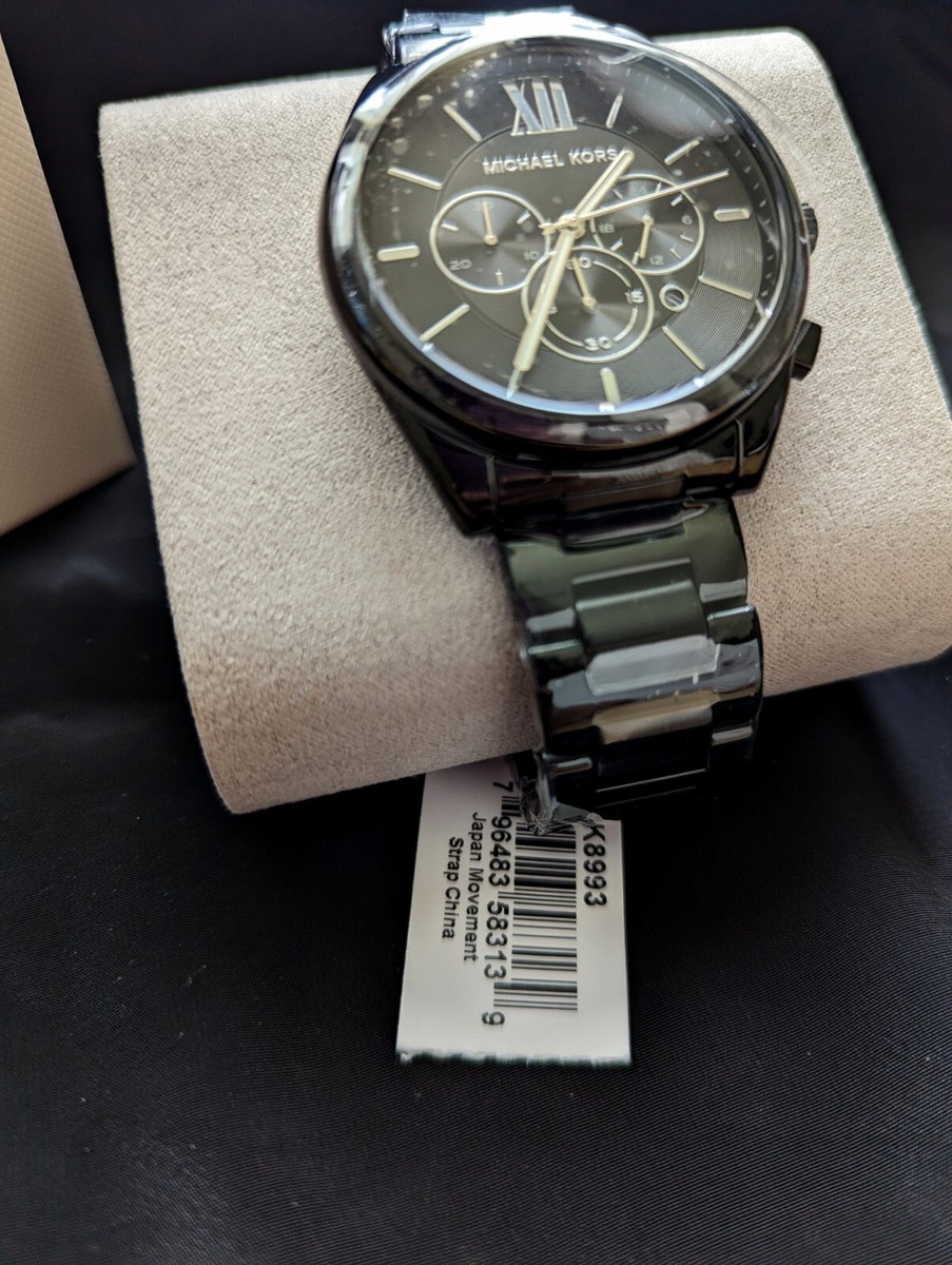 MICHEAL KORSの腕時計 Michael Kors Lexington Chronograph Turquoise Dial Turquoise Steel