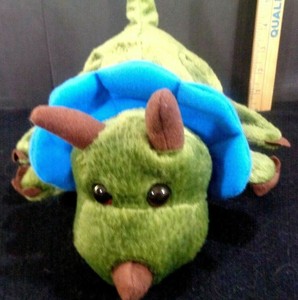 triceratops hand puppet