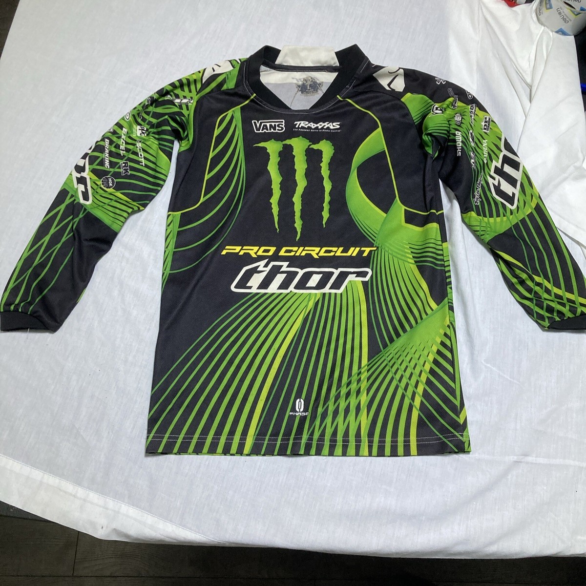 Monster Energy Racing Motocross Jersey Pro Circuit Thor Youth