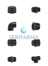 Raccordo polietilene raccordi idraulico per tubo acqua giardinaggio Irritec 1"