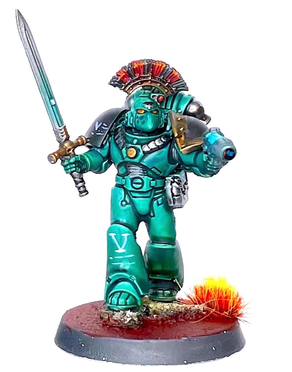 Sergeant/CAPTAIN Mk VI SPACE MARINE~ALL CHAPTERS~GW~Games Sergeant/CAPTAIN Mk VI SPACE MARINE~ALL CHAPTERS~GW~Games