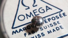 Genuine Omega 42023 clover crown and tube, 5.3mm approx diameter, 8100-1016