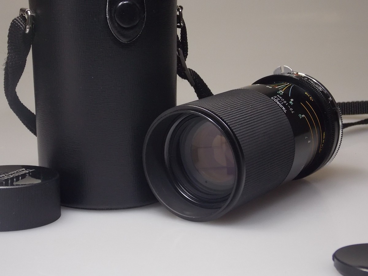 TAMRON 70-150mm 1:3.5 TELE MACRO ZOOM LENS w/ tamron ADAPTALL 2