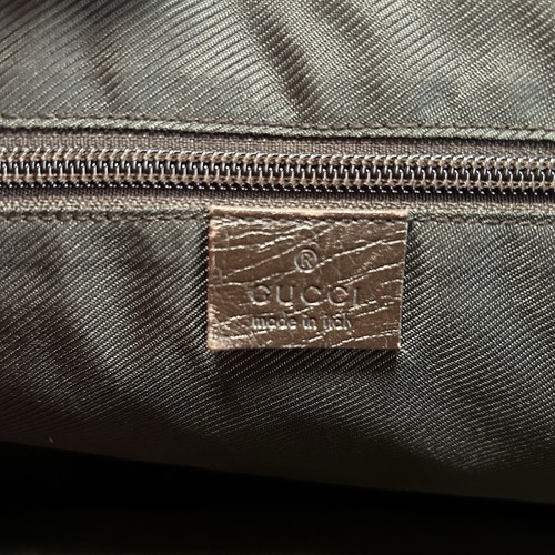 GUCCI Messenger bag Crossbody PVC Leather GG Authentic from Japan - Picture 11 of 21