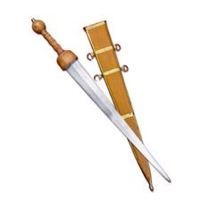 Medieval Thin Bladed Gladius by Deepeeka - Carbon Steel, Viking Theme Sword