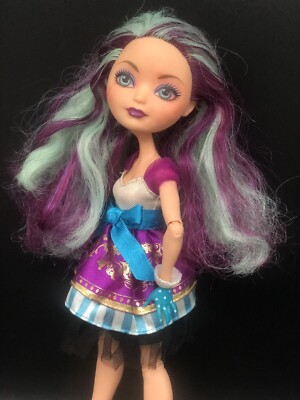 Ever After High Way Too Wonderland Madeline Hutmacher Puppe
