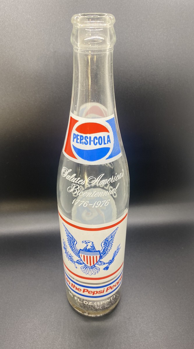 Vintage Pepsi Commemorative Glass Bottle COLORADO Centennial