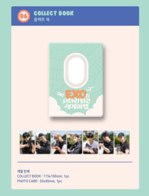 EXO EXO's Travel the World On a Ladder POP-UP STORE COLLECT BOOK +
