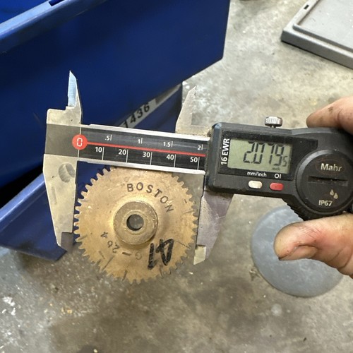 Boston Gear G-264 Spur Gear 24 DP 14 1/2 PA 48 dientes 1/4" diámetro latón 2" - Imagen 13 de 14
