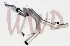 Open Box Stainless Dual Exhaust Muffler System For 06-08 Ram 1500 5.7l Mega Cab