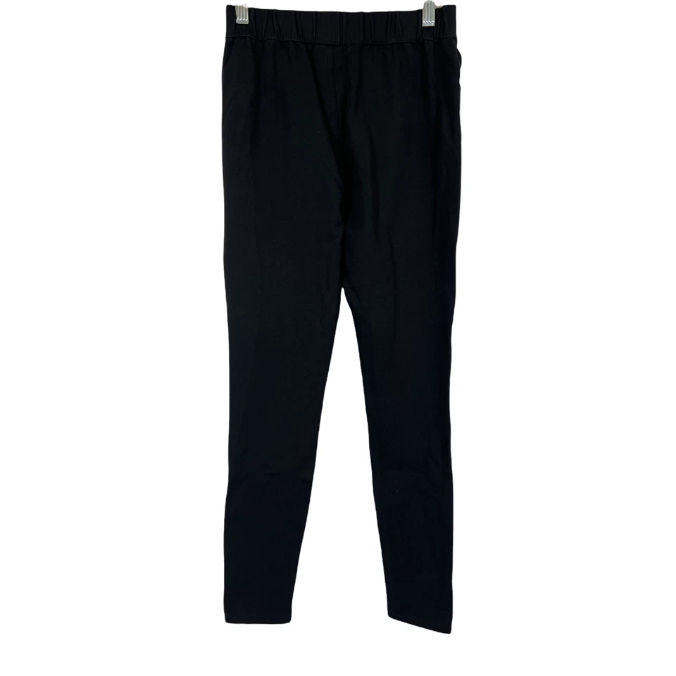 Quacker Factory DreamJeannes Tall Pull-On Leggings with Pockets Black XXST Size - Image 2 of 2