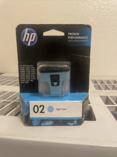 HP-02 Cyan Ink Cartridge, OEM, NIB