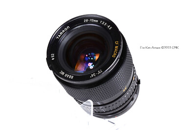 Tamron to Fit Canon FD Manual Focus - 28-70mm F 1:3.5-4.5 Lens W/Adaptall Mount