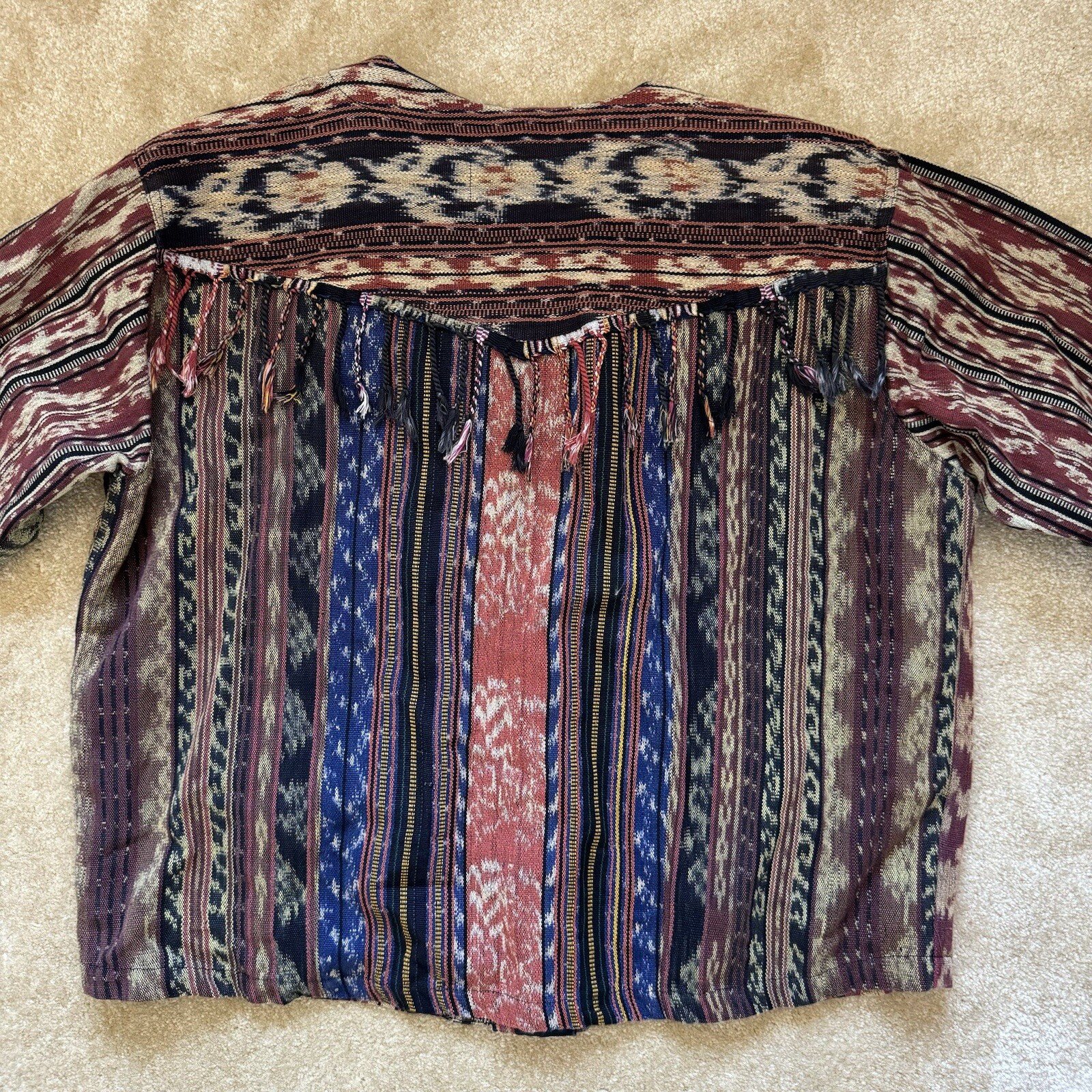 Wild Thing Wild Woman Jacket Multi Pattern Fringe… - image 2