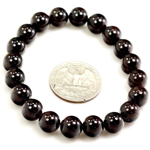 12mm Handmade Round Beaded Stretch Balance Bracelet 6.5-9" Healing Gemstone Gift - Picture 29 of 96