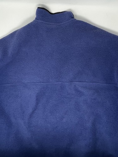 Vintage 1990s Patagonia Synchilla Lavender Periwinkle Snap Fleece USA (XXL) - Picture 2 of 8