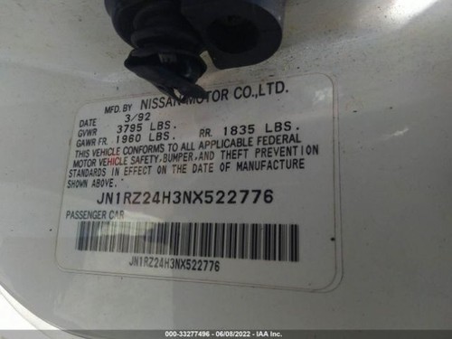 1990-1996 Nissan 300ZX Z32 2+0 Headlight Switch Pod - Picture 12 of 12