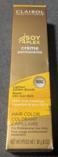 Clairol Soy 4plex Creme Permanent Hair Color 10G Lightest Golden Blond