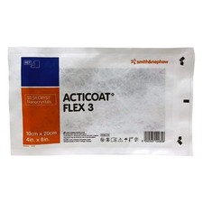 ACTICOAT Flex 3 Silver Dressing 4" x 8" Each 66800417 1 Count Pack of 1