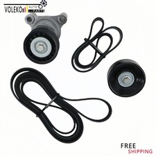 Serpentine Belt Tensioner Pulley Kit for Chevrolet Silverado 1500 2009-2013