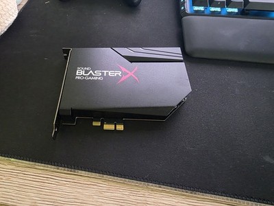 Creative Sound BlasterX AE-5 Plus Soundkarte - Schwarz (70SB174000003)
