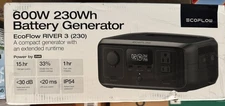 EcoFlow Portable Power Station RIVER 3 230, 230Wh LiFePO4 Battery, 600w Surge