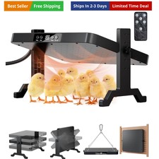Smart Brooder Heating Plate, 2-in-1 Chicken Coop Heater  Chick Brooder, 200W...