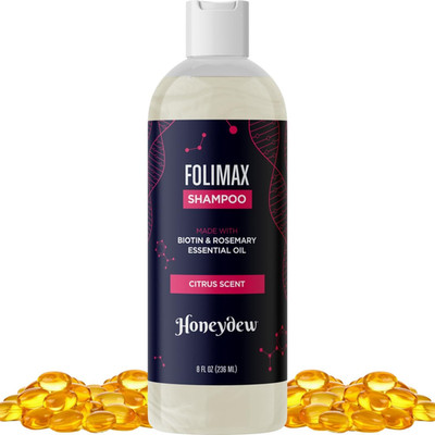 Folimax Biotin Shampoo for Thinning Hair - Volumizing 8 Fl Oz (Pack of 1)