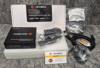 J-Tech Digital JTD-497 1080P 60Hz HDMI H.264 Encoder Livestream w/ Audio Embeddi