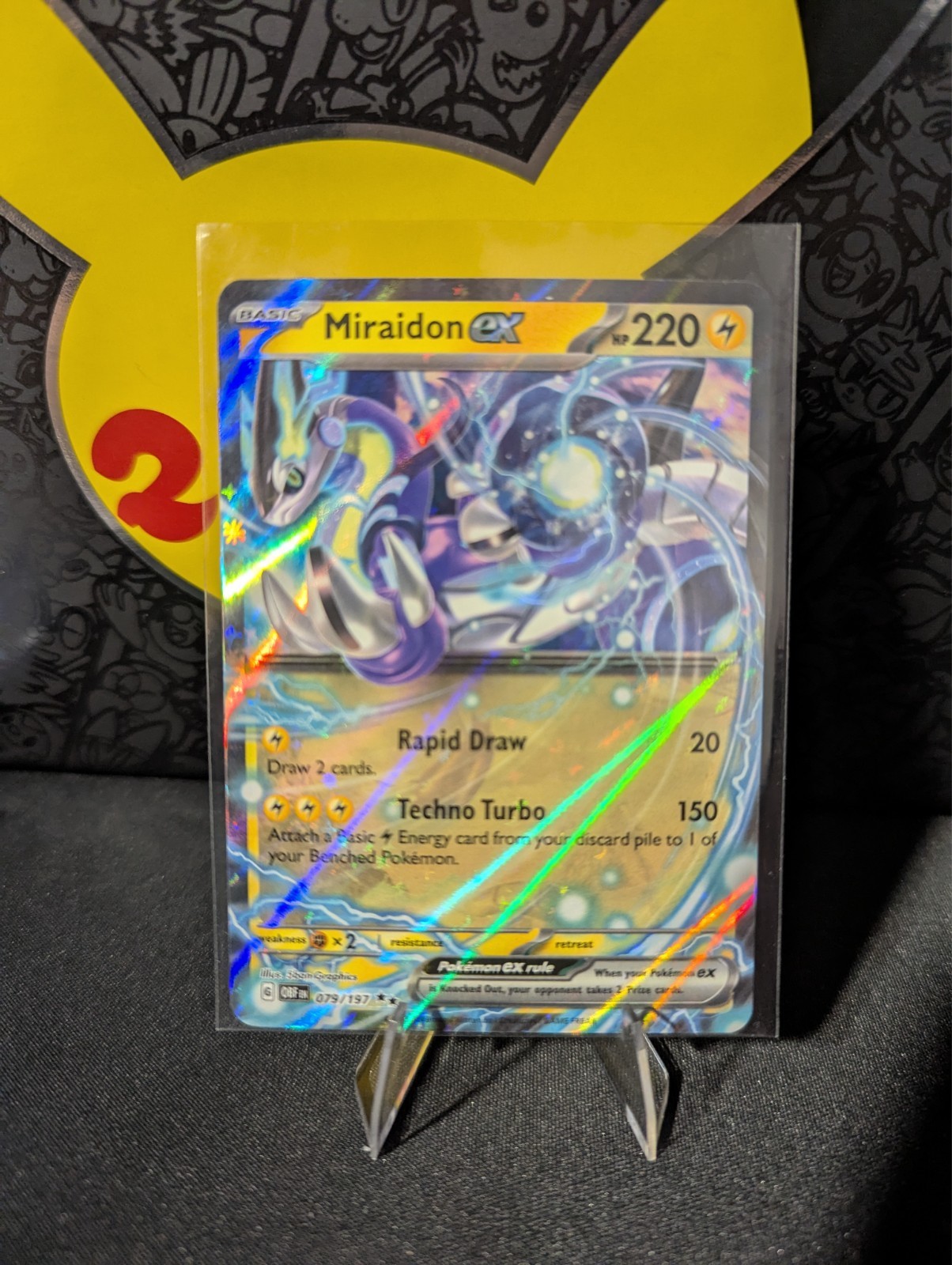 Miraidon ex 79/197 Obsidian Flames Double Rare NM