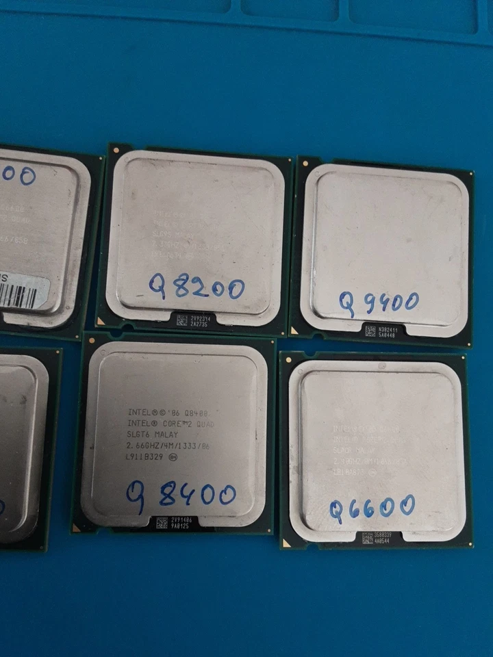 PROCESSORE SOCKET LGA 775 INTEL QUAD CORE Q9400 ,8400,8300,8200,9300,6600, - Immagine 3 di 4