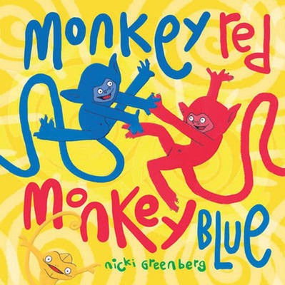 Affe roter Affe blau von Nicki Greenberg (englisch) Hardcover-Buch