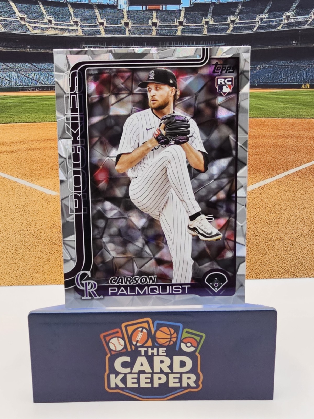 2025 Topps Update Series - Carson Palmquist #US321 Diamante Foil (RC)