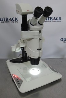 T204772 Leica MZ16 Stereo Microscope w/ Flexacam C1 TL5000 Ergo Light Base