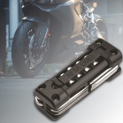1pc  Multi-Purpose Motorcycle Atv Glovebox Saddle Bag  Tool Set  ️  
