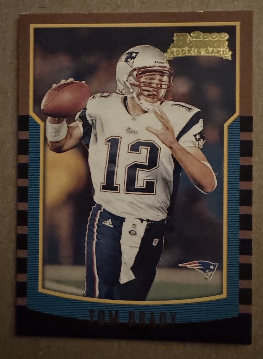 2000 Bowman Tom Brady #236 RC Rookie