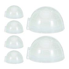 6 Mini-Iglu-Spielzeuge: Lebensechte Iglu-Modelle aus Kunstharz, simulierte