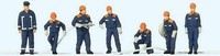 Preiser 10719 H0 MaßStab Jugend-Feuerwehr Figuren Set (7)