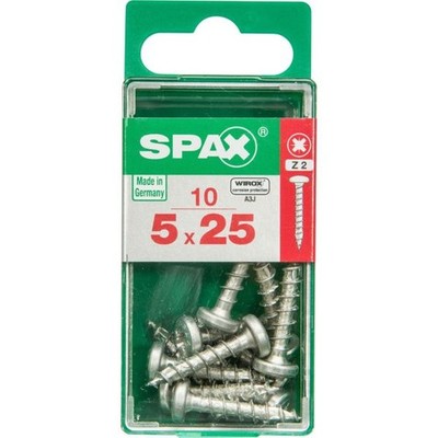 Spax Universalschrauben 5.0 x 25 mm TX 20 - 10 Stk.  Schraube