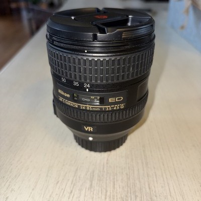 Nikon Nikkor AF-S 24-85mm f3.5-4.5 G ED IF VR Lens AFS | eBay