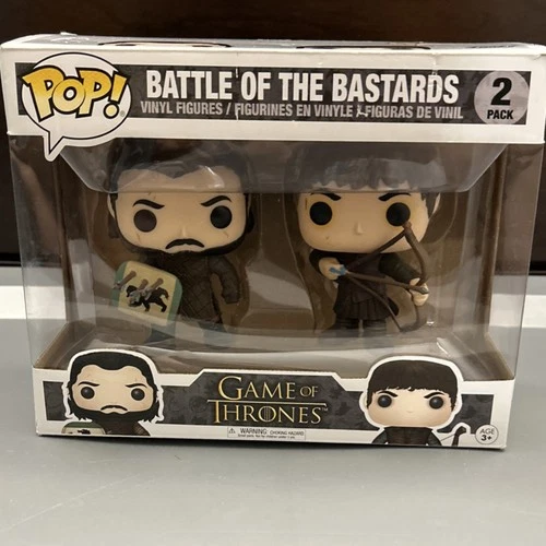 Funko Pop! Game of Thrones Battle of the Bastards 2 Pack Jon Snow Ramsay Bolton…