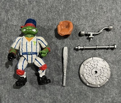 Grand Slammin' Raph 100% Complete Teenage Mutant Ninja Turtles TMNT 1991 Vintage