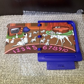 Math Antics with Disney's 101 Dalmatians (Sega Pico) Storyware Cart Only Tested